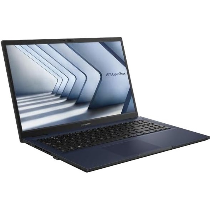 Laptop ASUS ExpertBook B1502CBA-NJ1286W, Intel Core i5-1235U 12th Gen pana la 4.40 Ghz, 15.6inch, RAM 32GB, SSD 512GB, Intel Iris Xe Graphics, Windows 11 Home, Star Black