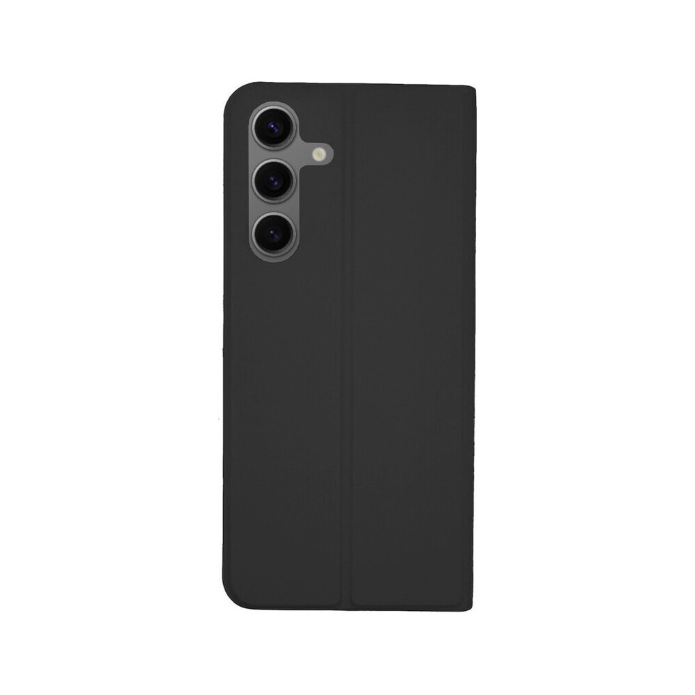 Husa de protectie tip carte Cento Soho compatibila cu Samsung Galaxy S24/S25 Negru Premium, Inchidere magnetica, Protectie Sporita, Anti soc, Anti zgarieturi, Functie de stand