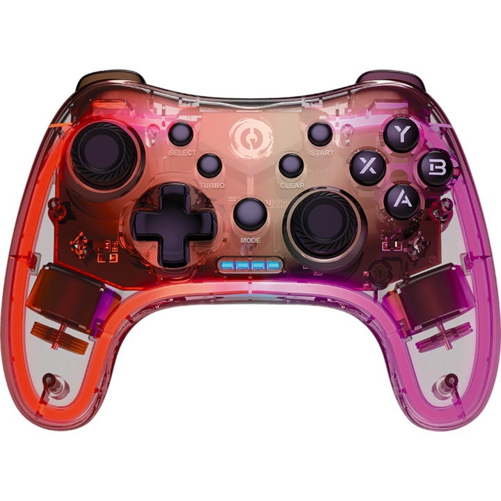 Gamepad Canyon CND-GPW04, vezeték nélküli 2,4 GHz, Windows/Xbox360/PS4/PS3