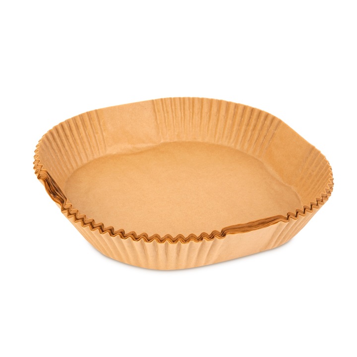 Set 50 buc. Hartie de Copt pentru Airfryer Patrata Dimensiune 23x23 cm