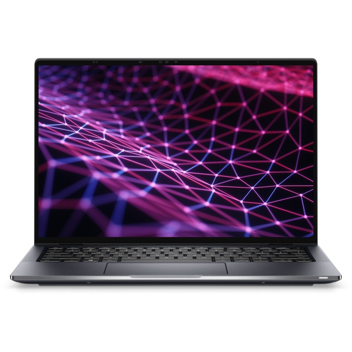 Laptop Dell Latitude 9430 cu procesor Intel® Core™ i7-1265U pana la 4.80GHz, Memorie 32GB, 512GB SSD NVMe, Video Integrat Intel® Iris® Xe Graphics, Display 14" Full HD, Windows 11