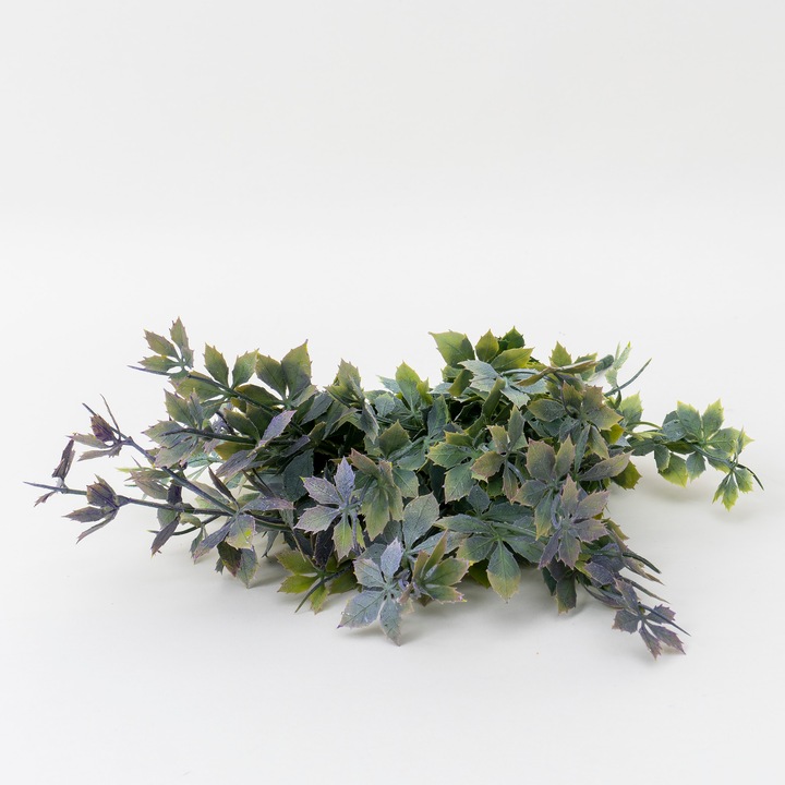 Buchet verdeata artificiala, H 35, culoare mov, B.S.P. / CD3711_2