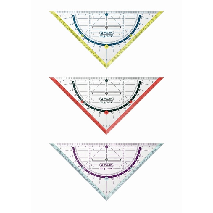 Транспортир Herlitz My.Pen, 16 см