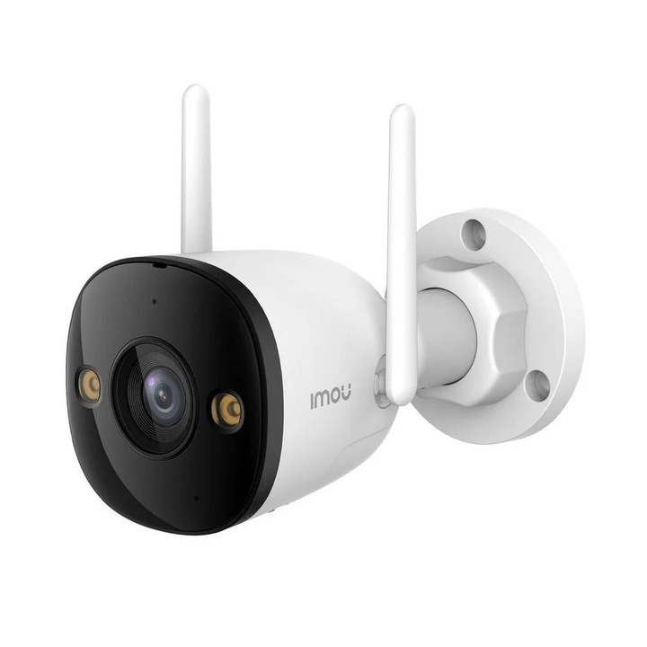 Camera supraveghere exterior IP WiFi Imou Full Color Bullet 3, 3 MP, distanta IR/lumina alba 30 m, 3.6 mm, slot card, microfon