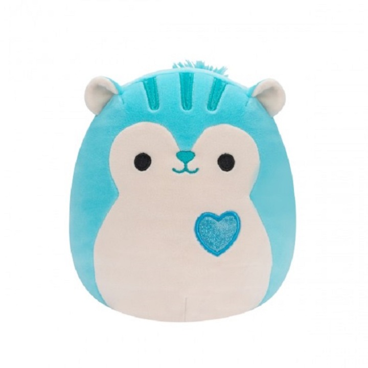 Jucarie de plus 19 cm, Veverita Santiago, Squishmallows