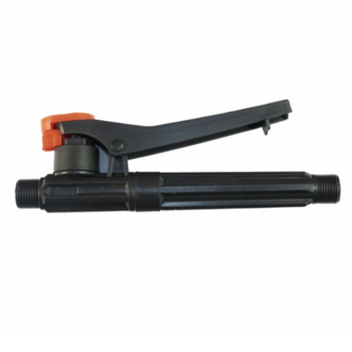 Maner pentru pompa de stropit ELEFANT, 19 x 19 cm, diametru filet 17 mm, negru, din plastic