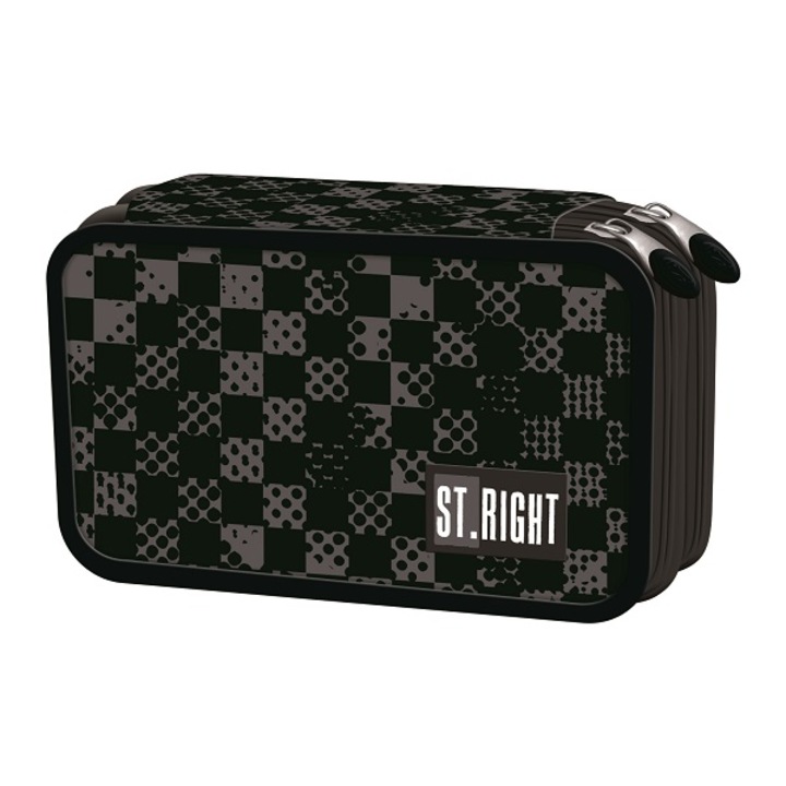 St.Right - Chessboard Crush felszerelt emeletes tolltartó (666995)