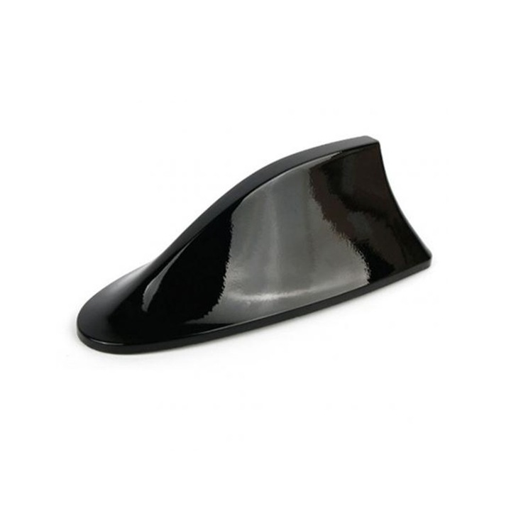Декоративна автомобилна антена Shark Tail с функция FM-AM радио антена, 171x75x60 mm, универсална, черна