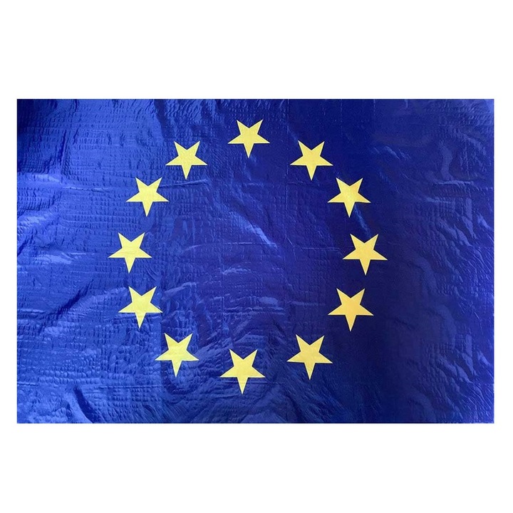 Знаме на Европейския съюз, PG Intertrade, полиестер, тъмно синьо/жълто, 90 x 150 cm