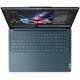 Лаптоп Yoga Pro 9 16IMH9 с процесор Intel® Core™ Ultra 9 185H до 5.1GHz, 16", 3.2K, Mini LED, 165Hz, 64GB LPDDR5x, 1TB SSD, NVIDIA® GeForce RTX™ 4070 8GB GDDR6, Windows® 11 Home, Tidal Teal