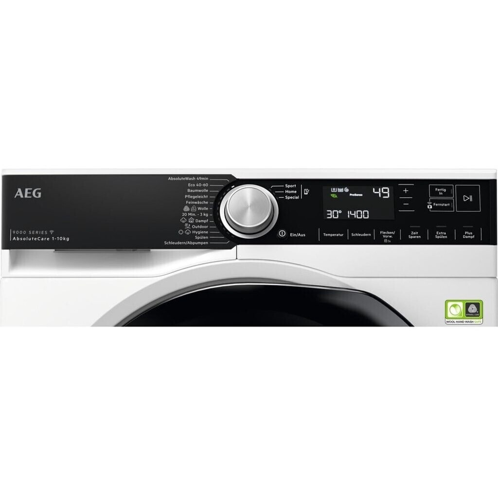 Masina De Spalat Rufe Frontala AEG LAVAMAT Serie 9000, LR9WSP1609, 10 Kg, Clasa A, 1600 Rpm, Alb