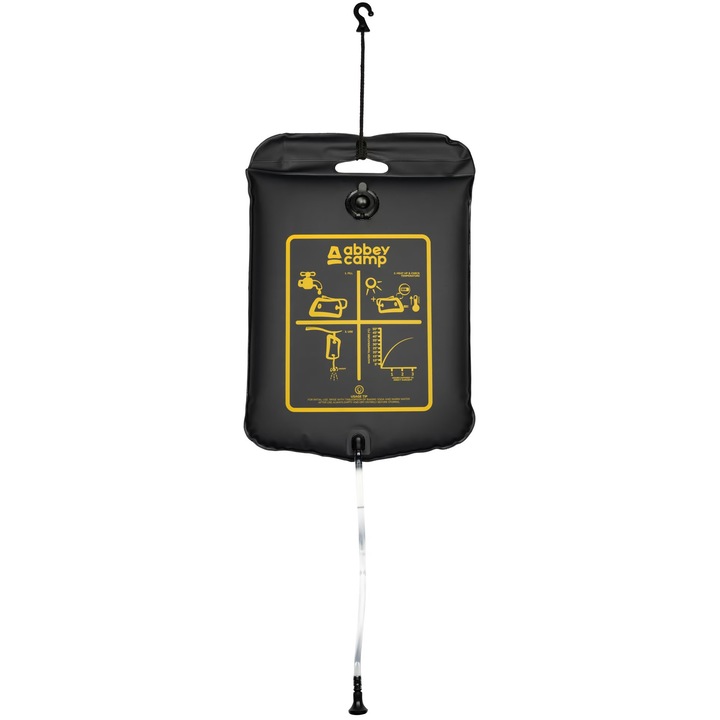 Dus Solar Camping,20L, Negru