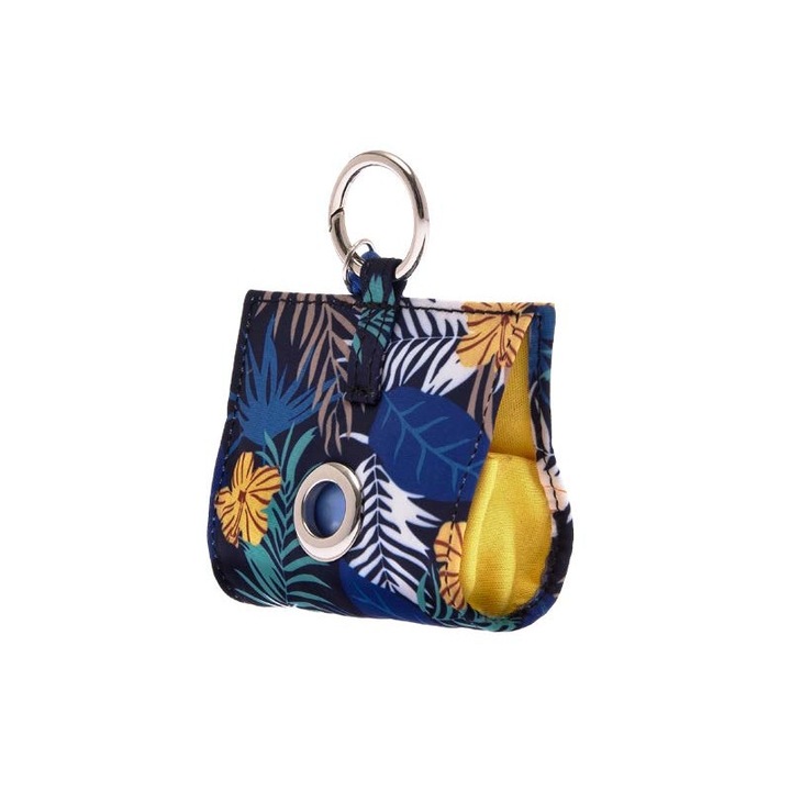 Dispenser pentru saci igienici caini, Galben