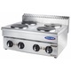 Aragaz profesional electric 4 plite de 19 cm Ideal Inox Linia Eco