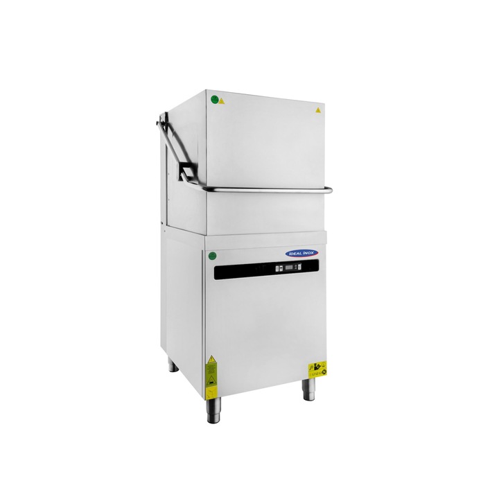 Masina profesionala de spalat vase cu capota Ideal Inox 1000 farfurii