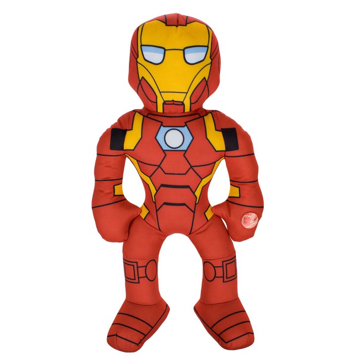 Marvel Iron Man plüss játék hanggal, többszínű, magassága 50 cm