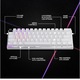 Tastatura mecanica gaming Logitech G PRO X 60 LIGHTSPEED, Ultra Compact TKL, Lightsync RGB, switch-uri GX tactile, Alb