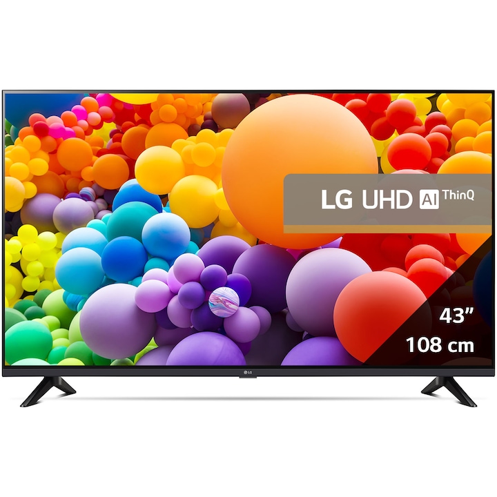 Телевизор LG LED 43UT73003LA, 43" (108 см), Smart, 4K Ultra HD, Клас G (Модел 2024)