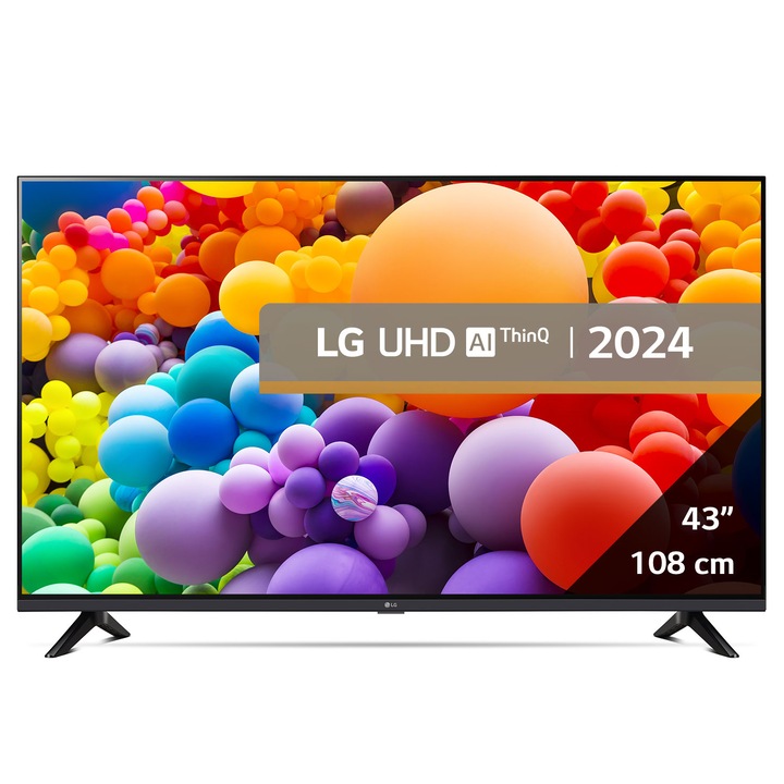 Телевизор LG LED 43UT73003LA, 43" (108 см), Smart, 4K Ultra HD, Клас G (Модел 2024)