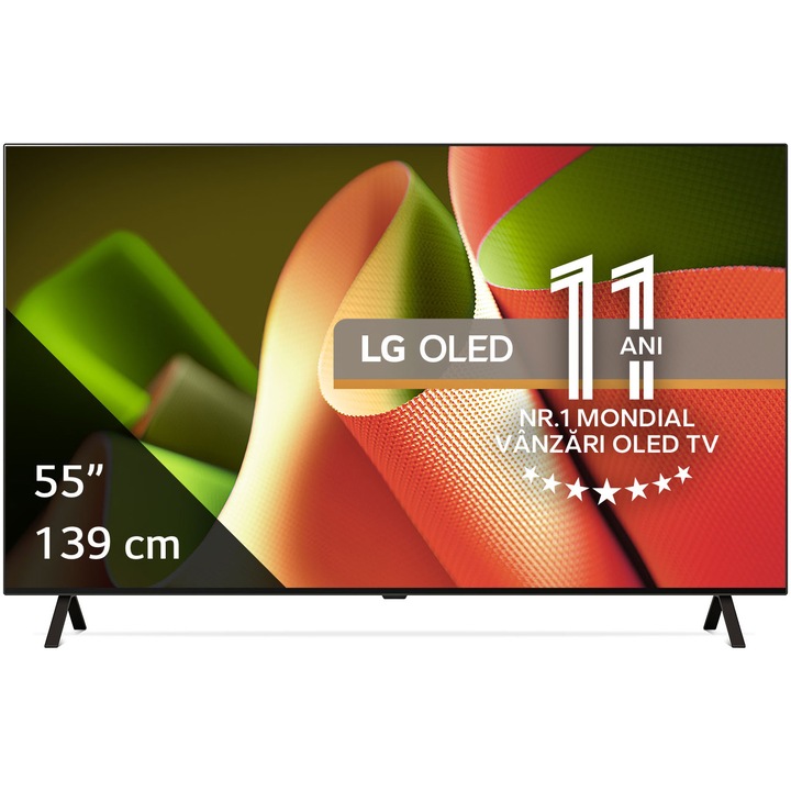 Телевизор LG OLED 55B42LA, 55" (139 см), Smart, 4K Ultra HD, 100 Hz, Клас G (Модел 2024)