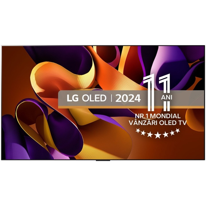 Televizor LG OLED evo 83G42LW, 210 cm, Smart, 4K Ultra HD, 100 Hz, Clasa F (Model 2024)