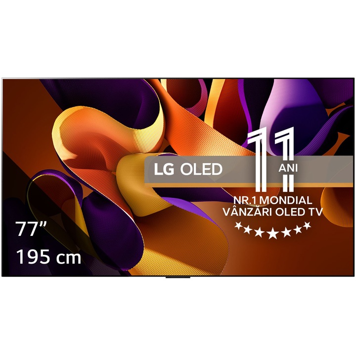 Телевизор LG OLED evo OLED77G42LW, 77" (195 см), Smart, 4K Ultra HD, 100 Hz, Клас F (Модел 2024)