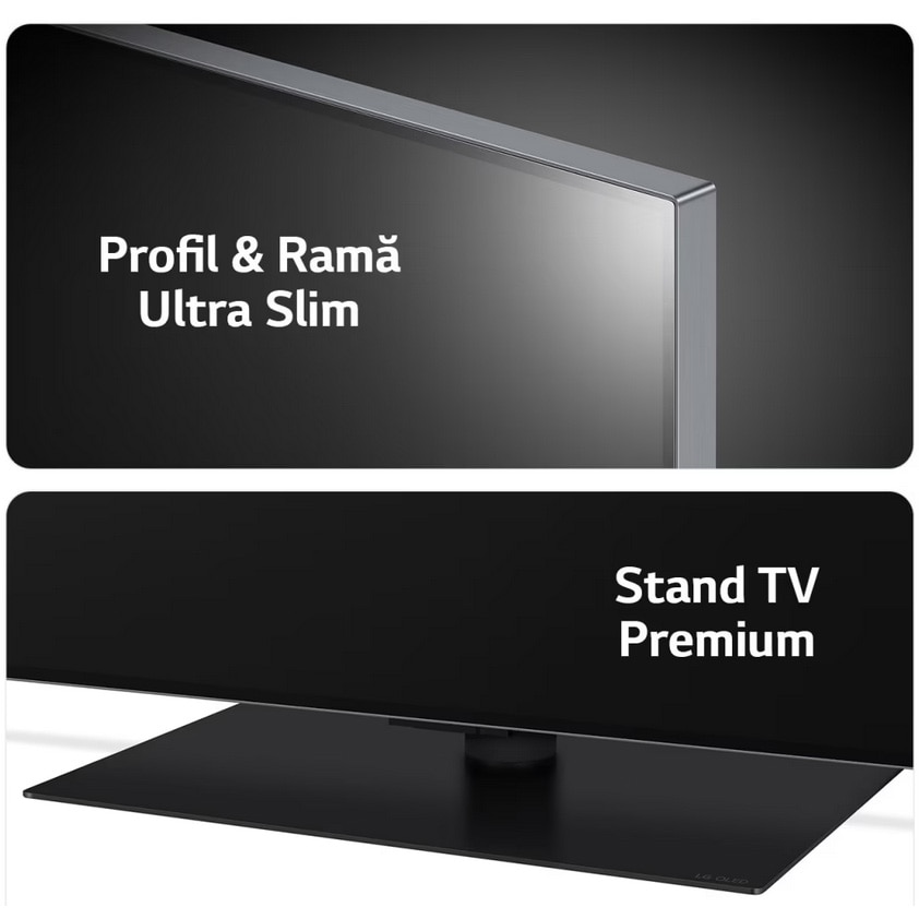 RESIGILAT: Televizor LG OLED evo OLED55G43LS, 139 cm, Smart, 4K Ultra HD, 100 Hz, Clasa F (Model 2024)
