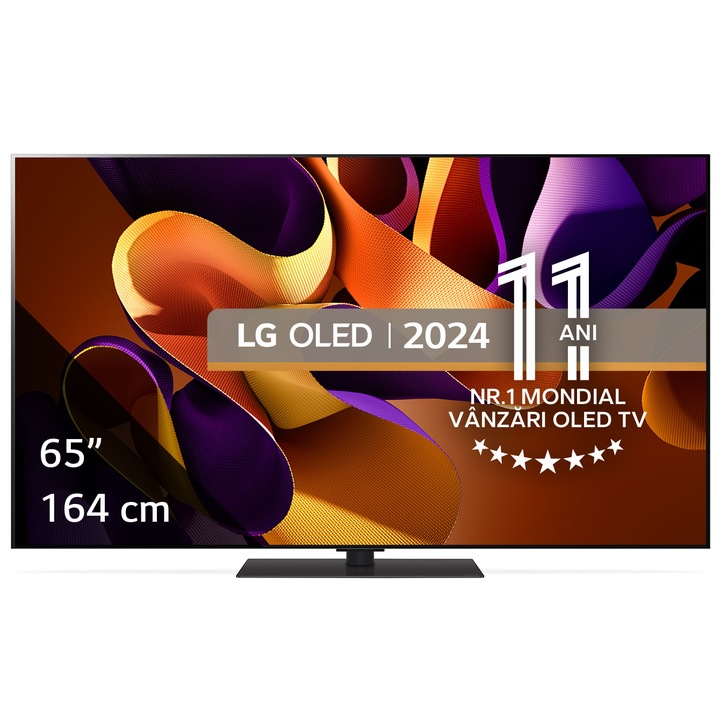 Телевизор LG OLED evo 65G43LS, 65" (164 см), Smart, 4K Ultra HD, 100 Hz, Клас F (Модел 2024)