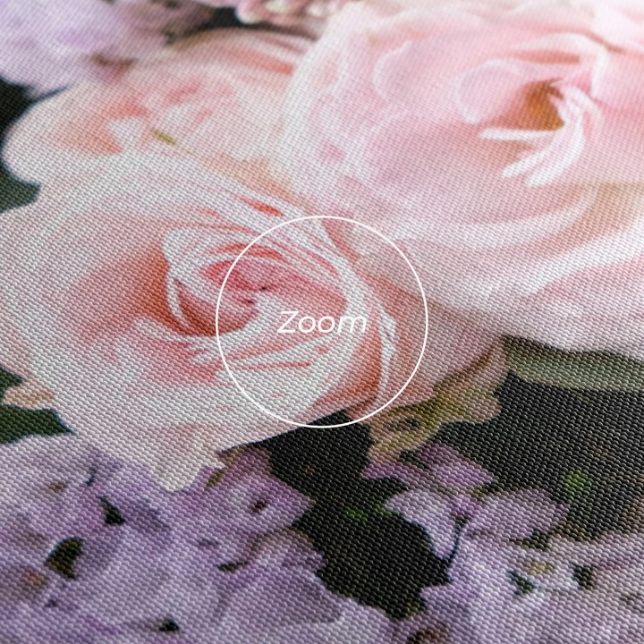 Картина на платно, ARTHUB, 60x120 cm | Спалня и Дневна, Цветя, Букет цветя, Beautiful Pink Roses