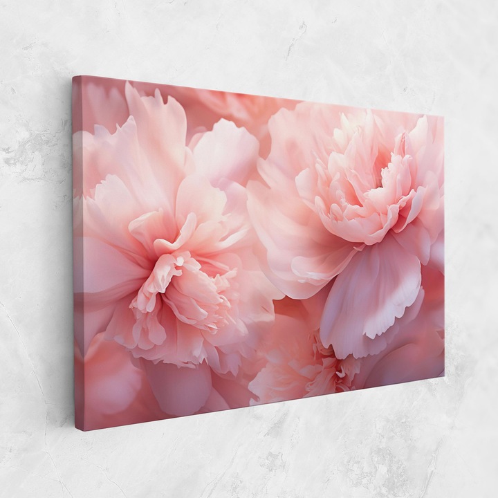 Картина на платно, ARTHUB, 80x120 cm | Спалня и Дневна, Цветя, Божури, Close Up Dreamy Peony