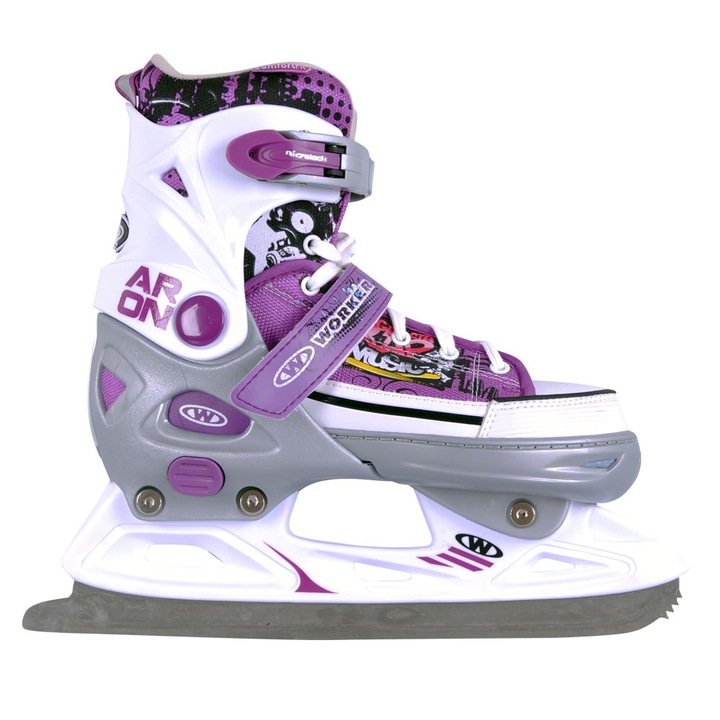 Korcsolya 2 az1-ben WORKER Aron white