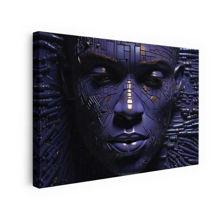 Arthub, Vászonkép, Purple Mark, 30x40 cm