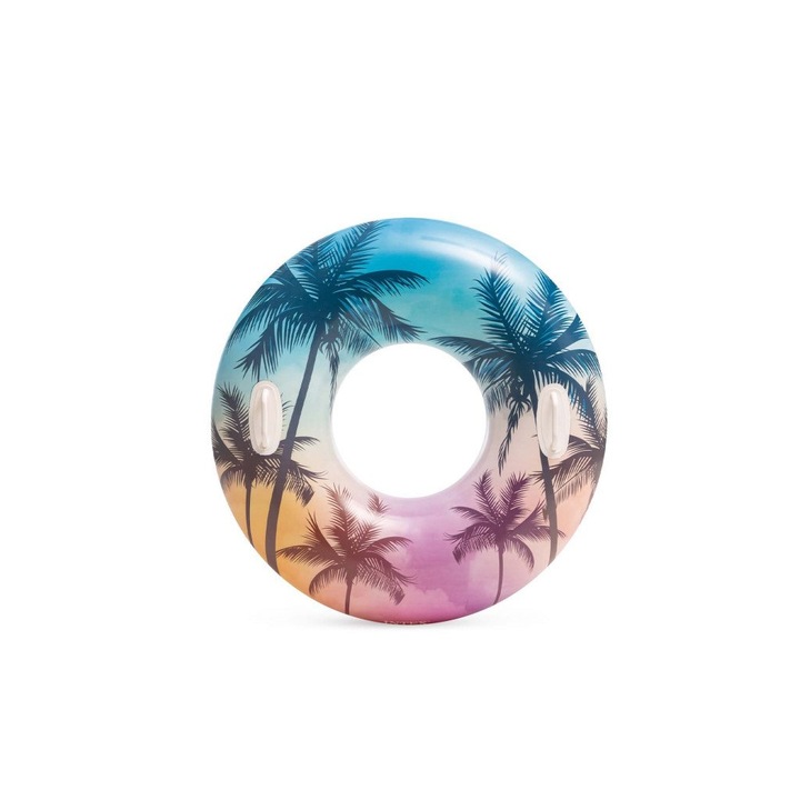 Надуваем пояс Intex, PVC, 97 см, 9+, Многоцветен