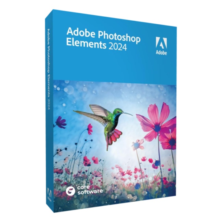 Adobe Photoshop Elements 2024, Windows si Mac, Licenta permanenta