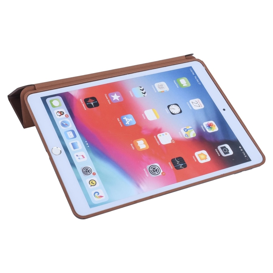 Tablete iPad 2019 10.2 (iPad 7) Tablete - husa inteligenta maro inchis
