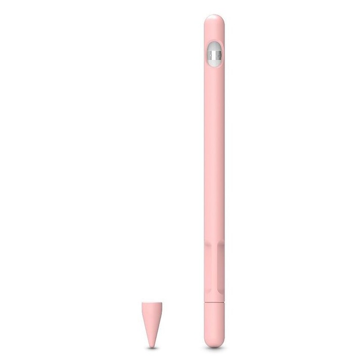 Husa din silicon pentru Apple Pencil - TECH-PROTECT - roz