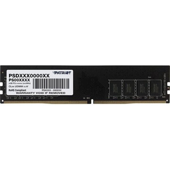 Памет RAM, Patriot Signature Series, 8GB DDR4, 3200MHz, Unbuffered, 1.2V