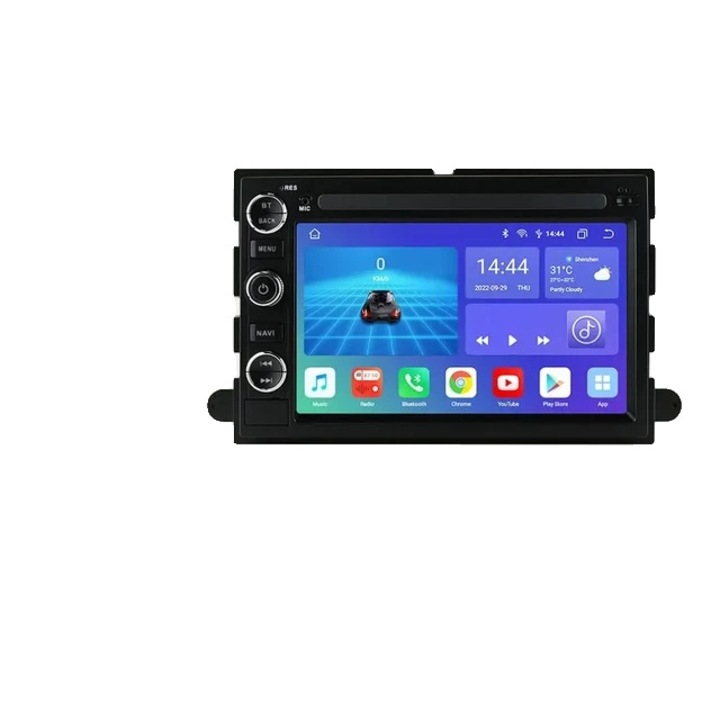 Автомобилен субуфер с Android система, CarPlay, GPS, управление от волана, Mirror Link