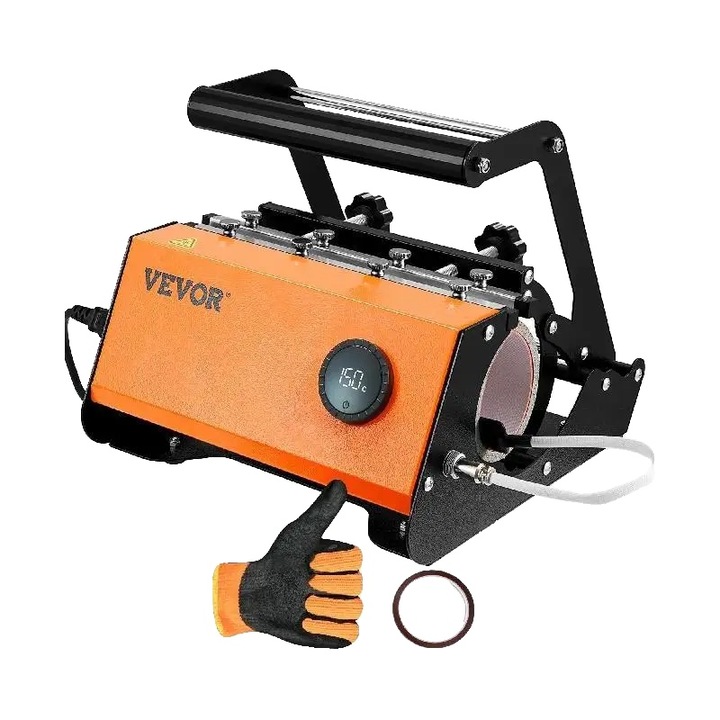 Imprimanta termica portabila Niimbot K3W, crem, 232x145x148mm, viteza 180mm/s, set cu rola etichete 50x30mm