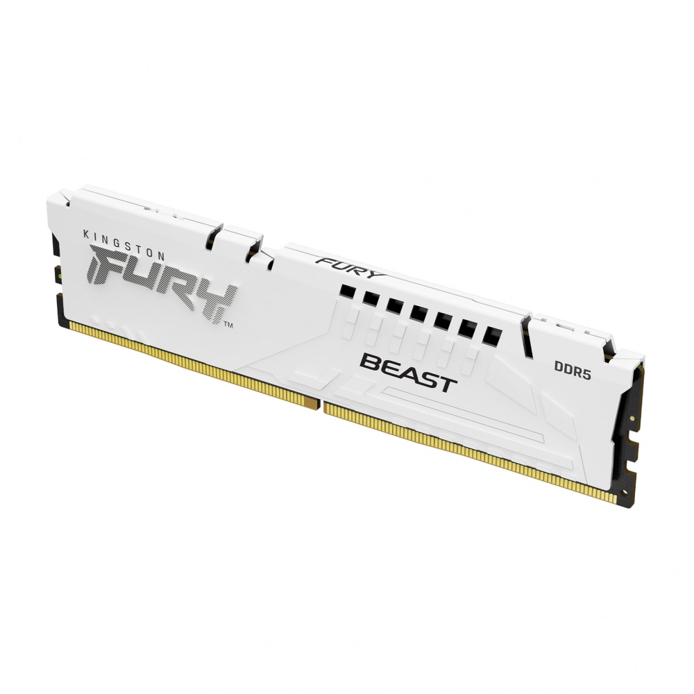 Memorie Kingston FURY Beast White 32GB DDR5 6000MHz CL30