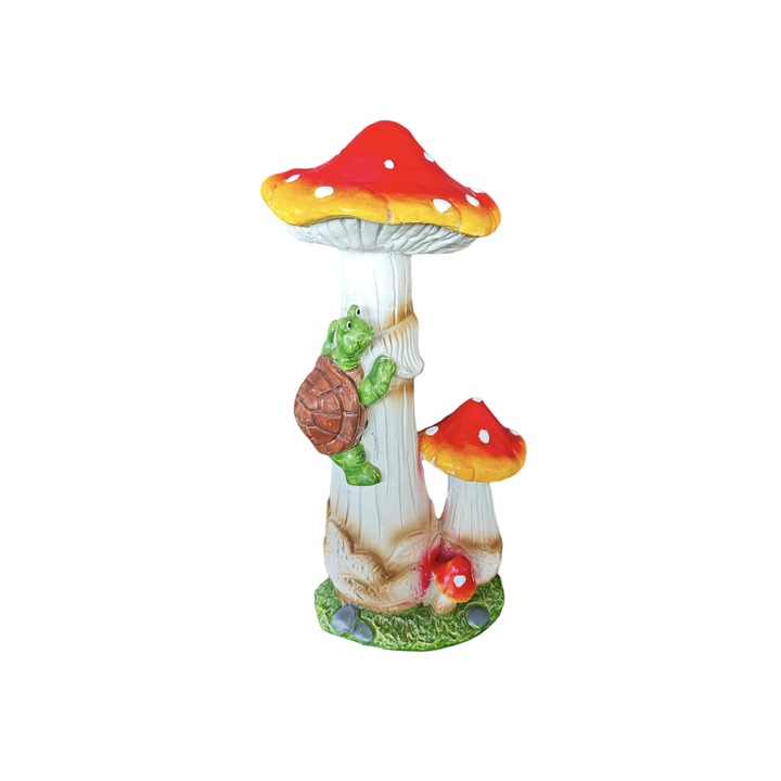 Accesoriu decorativ gradina, Gerandi BG, 33 x 16 cm, Multicolor