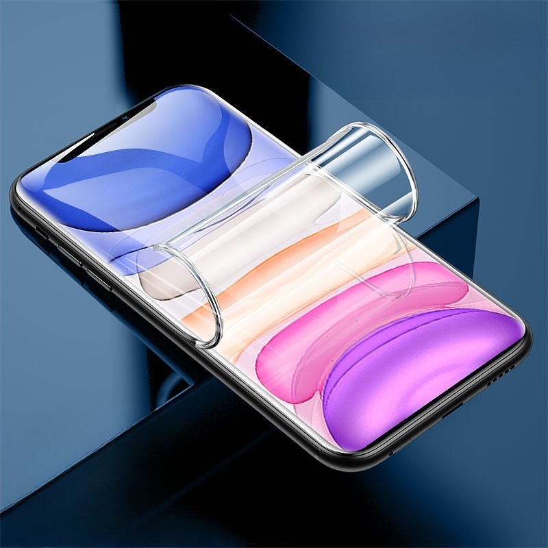 Folie de Protectie, pentru iPhone 15, Flexible Hidrogel Ultra HD, Full Cover, Reparare Automata, Tra