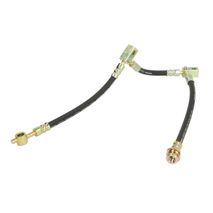 Rugalmas fékcső/fékvezeték első bal hossza 260mm/228mm, M10x1, bendzsó Nissan Primera