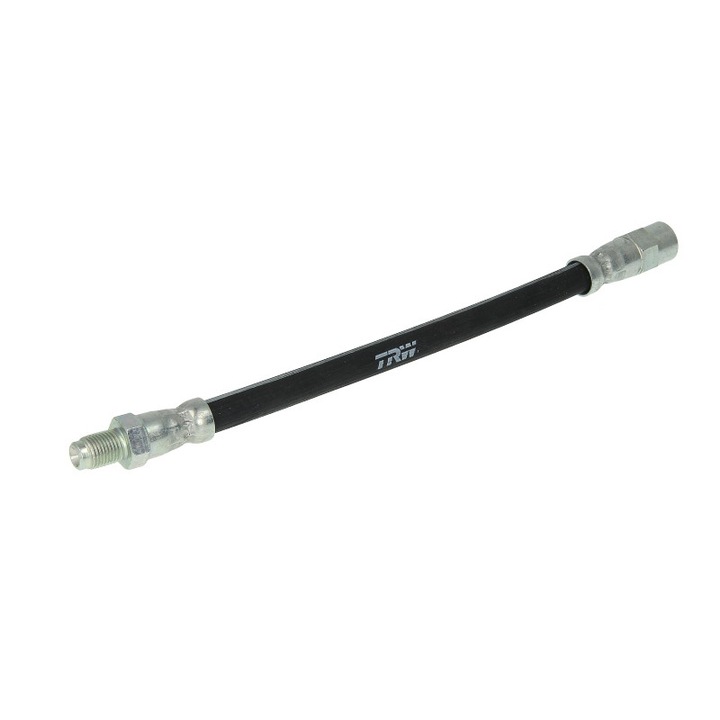 Rugalmas fékcső/fékvezeték, hátsó bal, hossza 225mm, M10x1/M10x1 BMW 3 E21, 3 E30, 3 E36, 5 E28, 5 E34, 6 E24, 7 E23, 7 E32, 8 E31