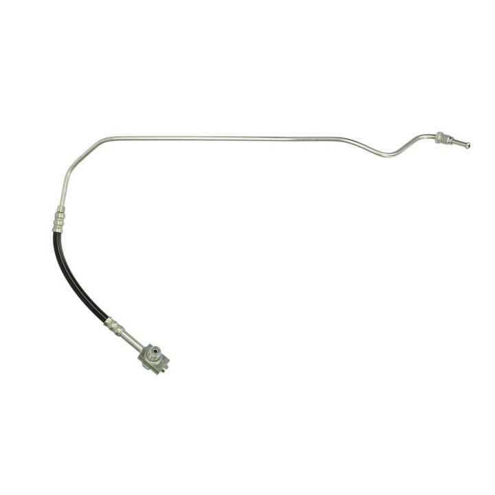 Rugalmas fékcső/fékvezeték hátsó bal hossza 184mm, M12x1/M10x1 Audi A6 C5, Skoda Superb I, Vw Passat B5, Passat B5.5