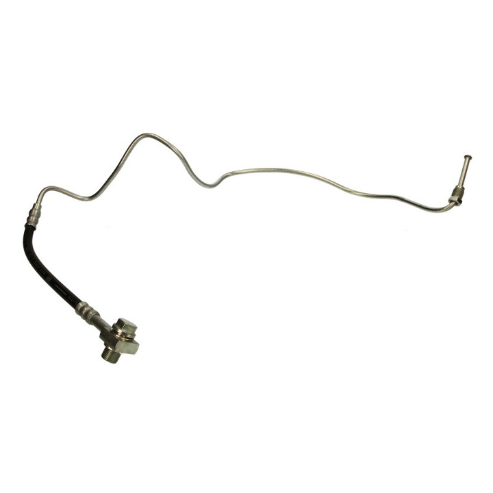 Rugalmas fékcső/fékvezeték hátsó bal hossza 233mm, M12x1/M10x1 Audi A3, Tt, Seat Leon, Toledo II, Toledo IV, Skoda Octavia I, Octavia I/kombi