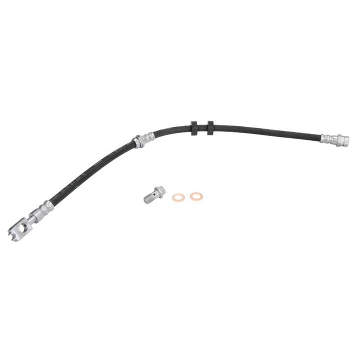 Rugalmas fékcső/vezeték, első jobb/bal, hossza 540mm, átmérő 10mm, M10x1, banjo Seat Cordoba, Ibiza III, Skoda Fabia I, Fabia I Praktik, Fabia II