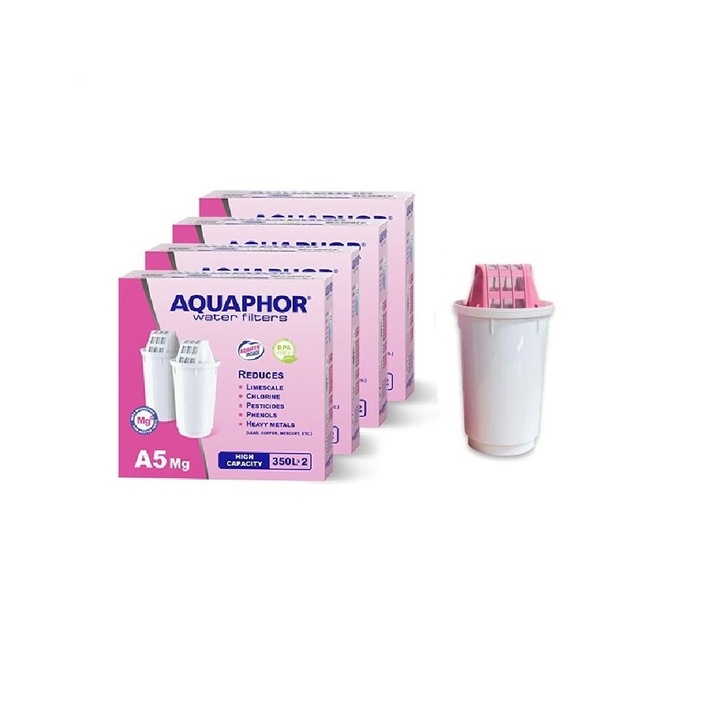 Комплект филтри Aquaphor, Модел A5Mg, 8 броя