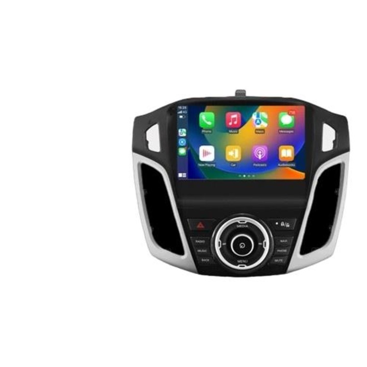 Navigatie GPS pentru Ford Focus 3 MK3 2011-2017, ecran 9 inch, Wi-Fi, Carplay integrat, Android Auto
