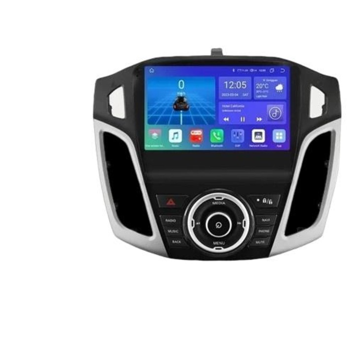 GPS-navigáció Ford Focus 3 MK3-hoz 2011-2017, Android 11/12, integrált Carplay, Wi-Fi, 9 hüvelykes